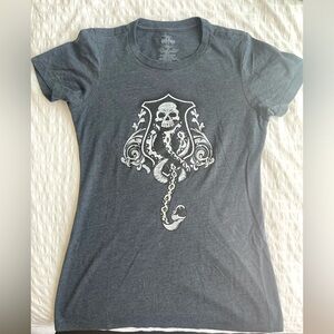 Harry Potter Deatheater Dark Mark Women’s T-shirt Charcoal Gray